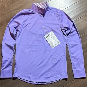 Essex Classics Talent Yarn Wrap Collar Show Shirt SZ Youth Large